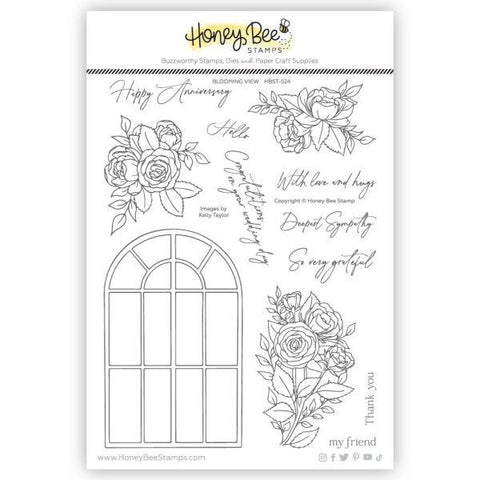 Bloooming View - Clear Stamp Set