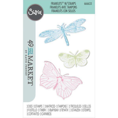 Engraved Wings - Framelits Dies & Stamp Set