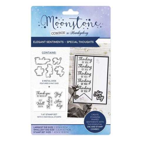 Elegant Sentiments - Elegant Sentiments - Stamp & Die Combo