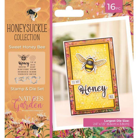 Honeysuckle Collection - Stamp & Die - Sweet Honey Bee