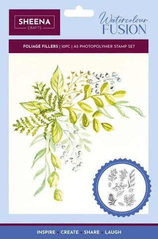 Watercolour Fusion - Clear Stamps - Foliage Fillers