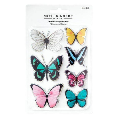 Timeless Collection - Misty Morning Butterflies Stickers
