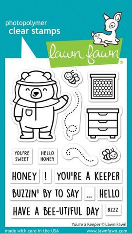You're a Keeper - Clear Stamps