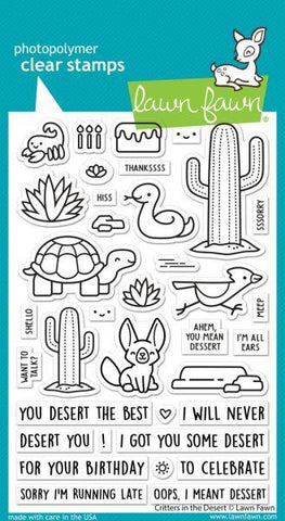 Critters in the Desert - Clear Stamps