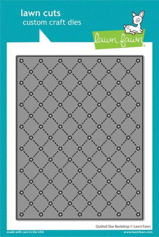 Quilted Star Backdrop Die