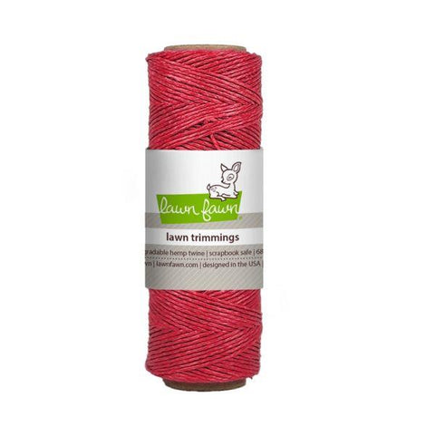 Red Hemp Twine