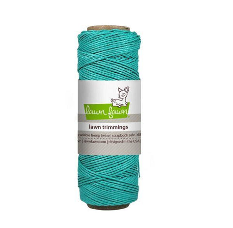 Turquoise Hemp Twine