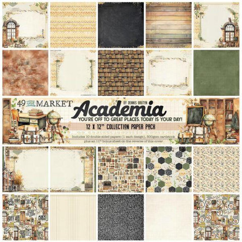 Academia - 12x12 Collection Pack