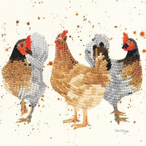 Diamond Art Card Kit - The Hen Party