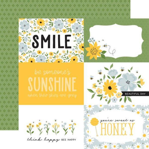 Happy as Can Bee - 6x4 Journaling Cards