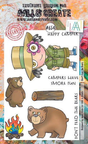 Don't Feed the Bears - Clear Stamps