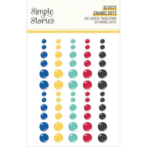 Say Cheese Tinseltown - Glossy Enamel Dots