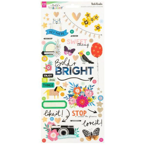 Bold and Bright - Stickers