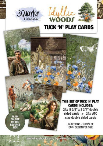 Idyllic Woods - Tuck N Play Cards