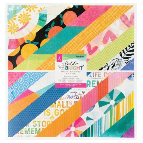 Bold and Bright - 12x12 Paper Pad