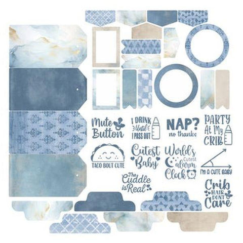 Baby Bliss in Blue - Ephemera - Essentials