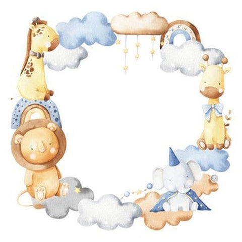 Baby Bliss in Blue - Wreath