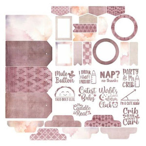 Baby Bliss in Pink - Ephemera - Essentials