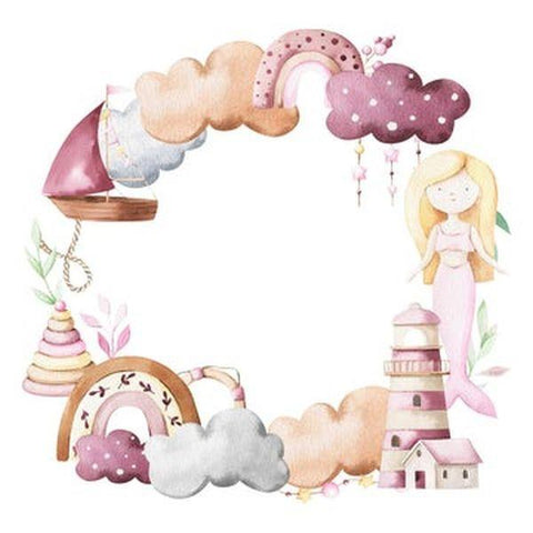 Baby Bliss in Pink - Wreath