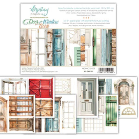 Fussy Cutting Paper Pad - Doors & Windows