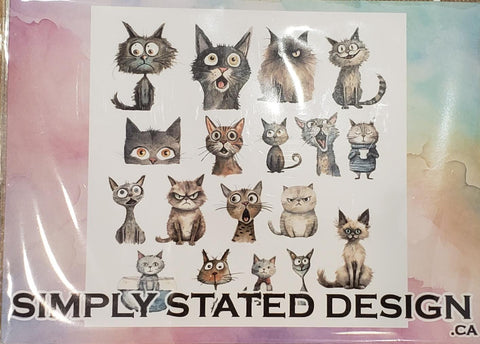 Quirky Cats - Ephemera