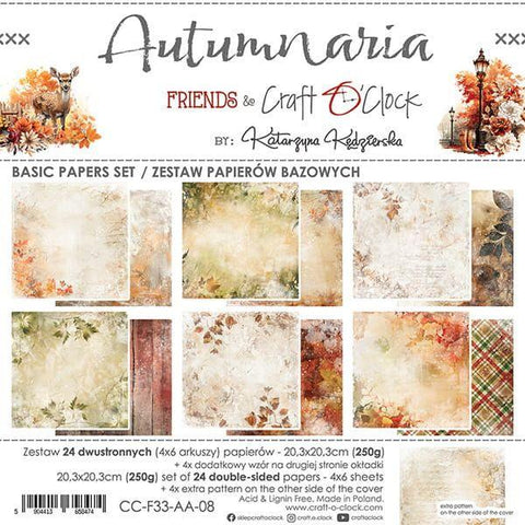 Autumnaria - 8x8 Collection Pack - Bisics