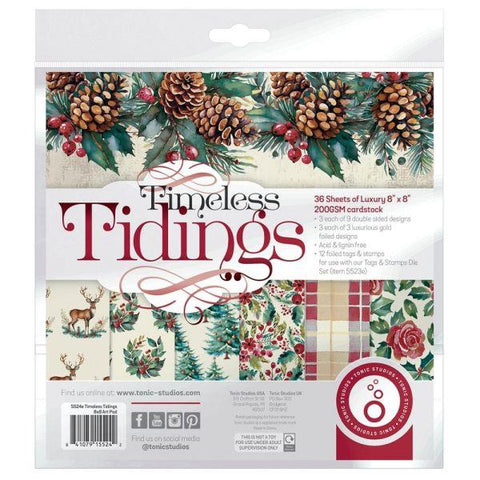 Timeless Tidings - 8x8 Paper Pad