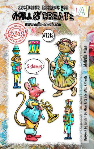 Melodic Mice - Clear Stamps