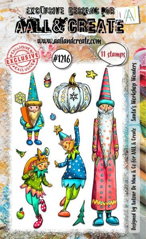 Santa's Workshop Wonders - Clear Stamps
