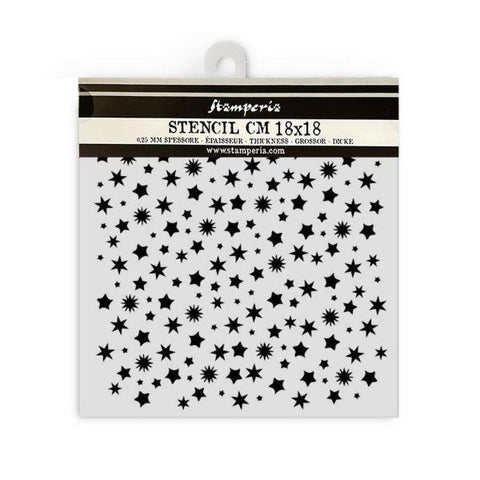 Classic Christmas - Stencil - Stars Pattern