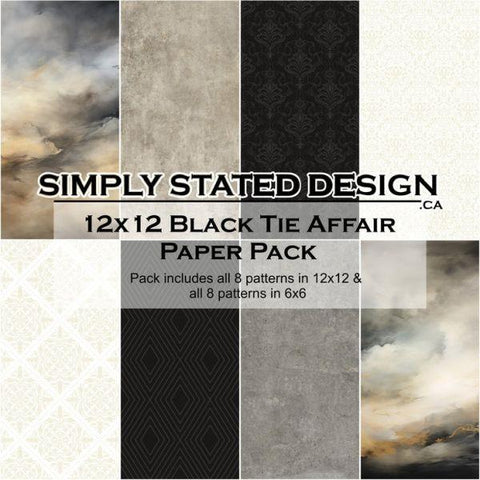 Black Tie Affair - 12x12 Collection Pack