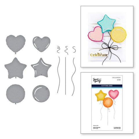 Birthday Bash Collection - Mylar Balloons Dies