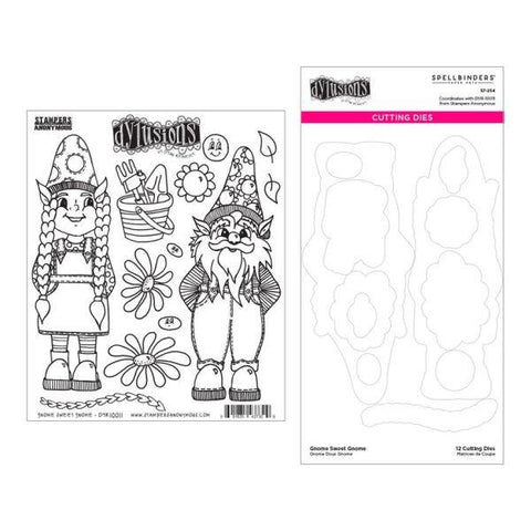 Gnome Sweet Gnome Stamp & Die Bundle