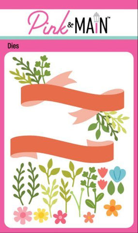 Floral Banner - Dies