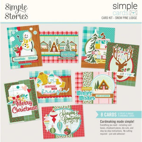 Snow Pine Lodge - Card Kit