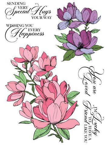 Sweet Magnolias - Clear Stamps