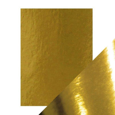 Craft Perfect - Mirror Cardstock - Polished Gold