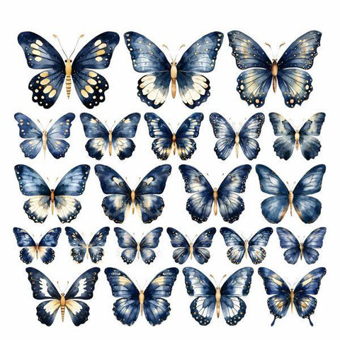 Midnight Majesty - Ephemera - Butterflies