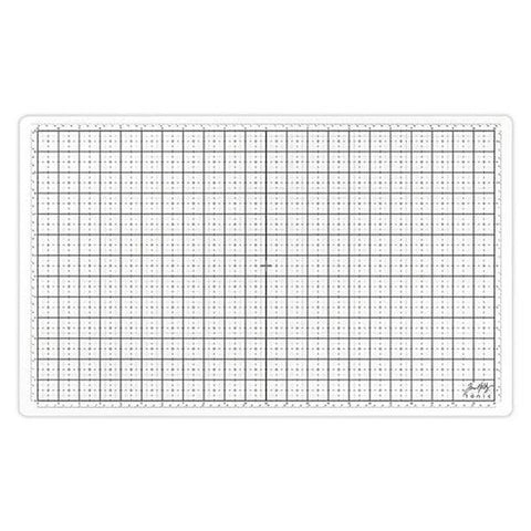 White Glass Media Mat - 23.75'x14.25"