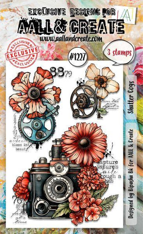 Shutter Cogs - Clear Stamps