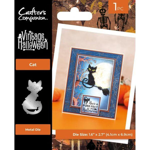 Vintage Halloween - Cat - Dies