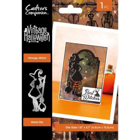 Vintage Halloween - Vintage Witch - Dies