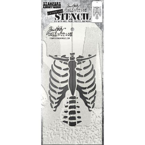 Layering Stencil - Bones