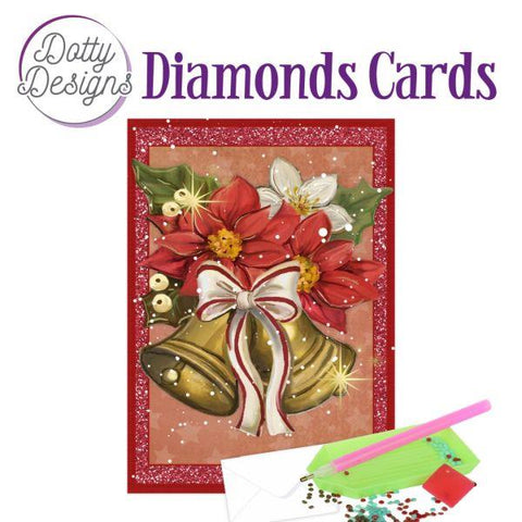 Diamond Art Card Kit - Christmas Bells