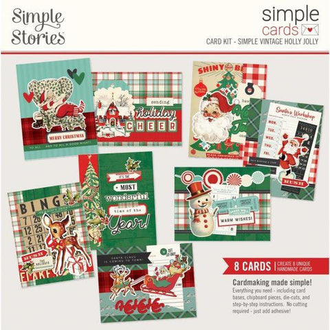 Simple Vintage Holly Jolly - Simple Cards Card Kit