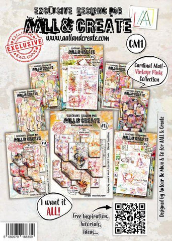 Cardinal Mail - Vintage Pinks Collection - I Want it All Bundle