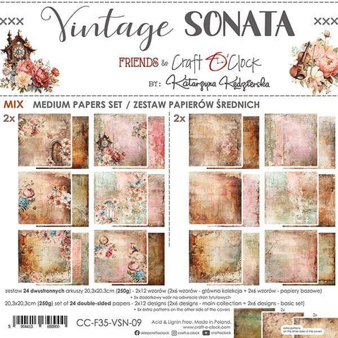 Vintage Sonata - 8x8 Collection Pack