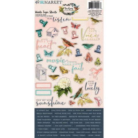 Birdsong - Washi Sheets