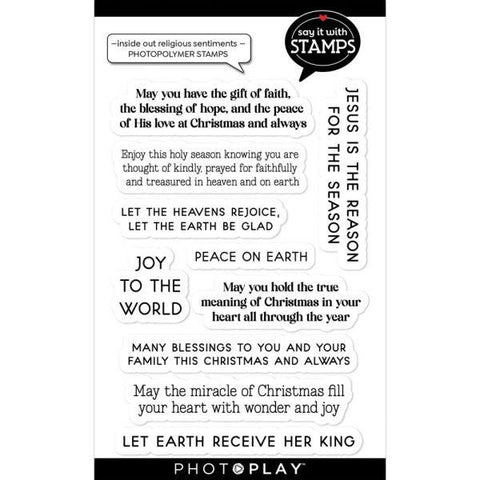 Inside Out:  Religious Sentiments - Clear Stamps