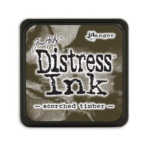 Distress Mini Ink Pad - Scorched Timber